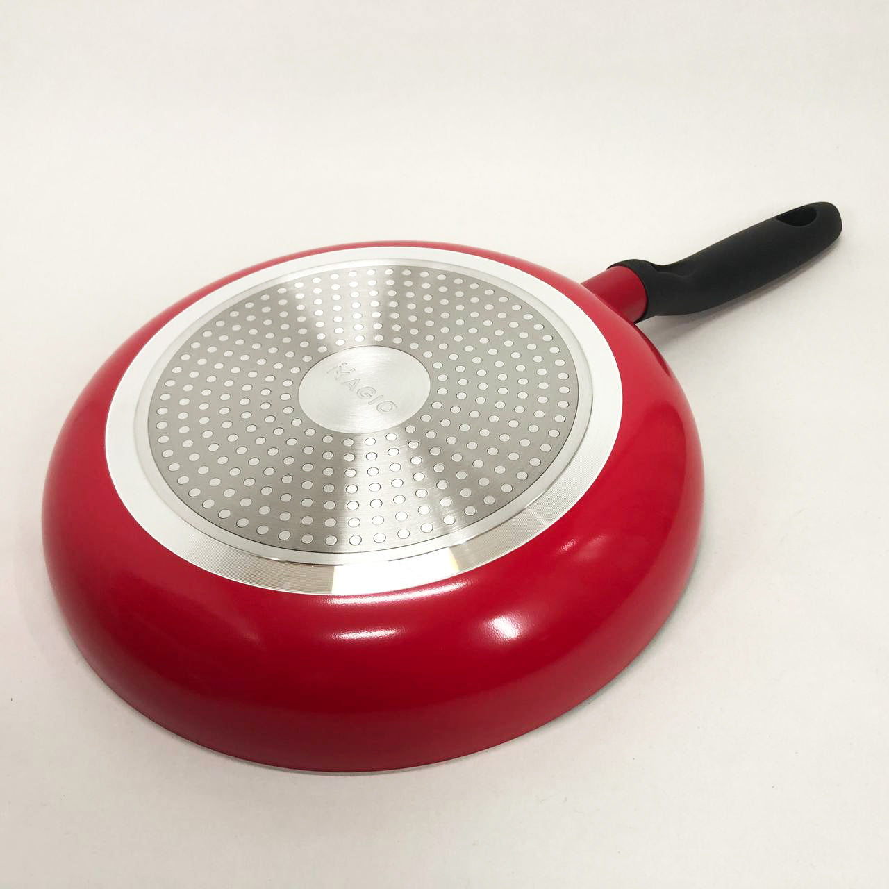 Сковорода Magio MG-1178 с мраморным антипригарным покрытием 26 см, сковорода с толстым дном