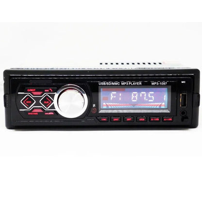 Автомагнитола MP3-1097 BT ISO со съемной панелью, Автомагнитола магнитола в авто с Usb сенсорная