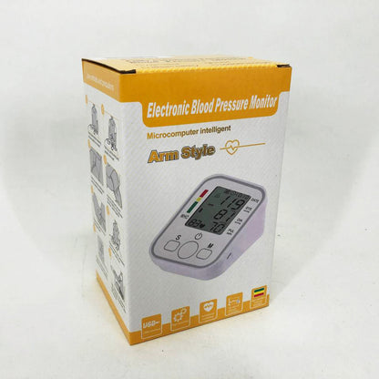 Автоматический тонометр ARM Style B02R с индикатором аритмии, хороший аппарат для измерения давления