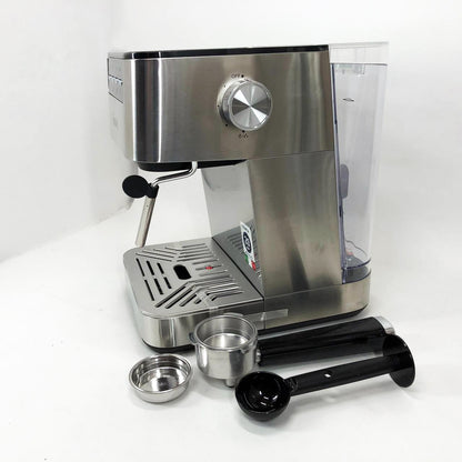 Кофеварка рожковая MAGIO MG-453 960 Вт, кофеварка с возможностью приготовления эспрессо, кофемашина латте