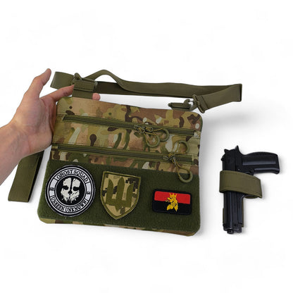 Мужская тактическая сумка барсетка, Рюкзак мужской военный тактический, Нагрудная сумка кобура