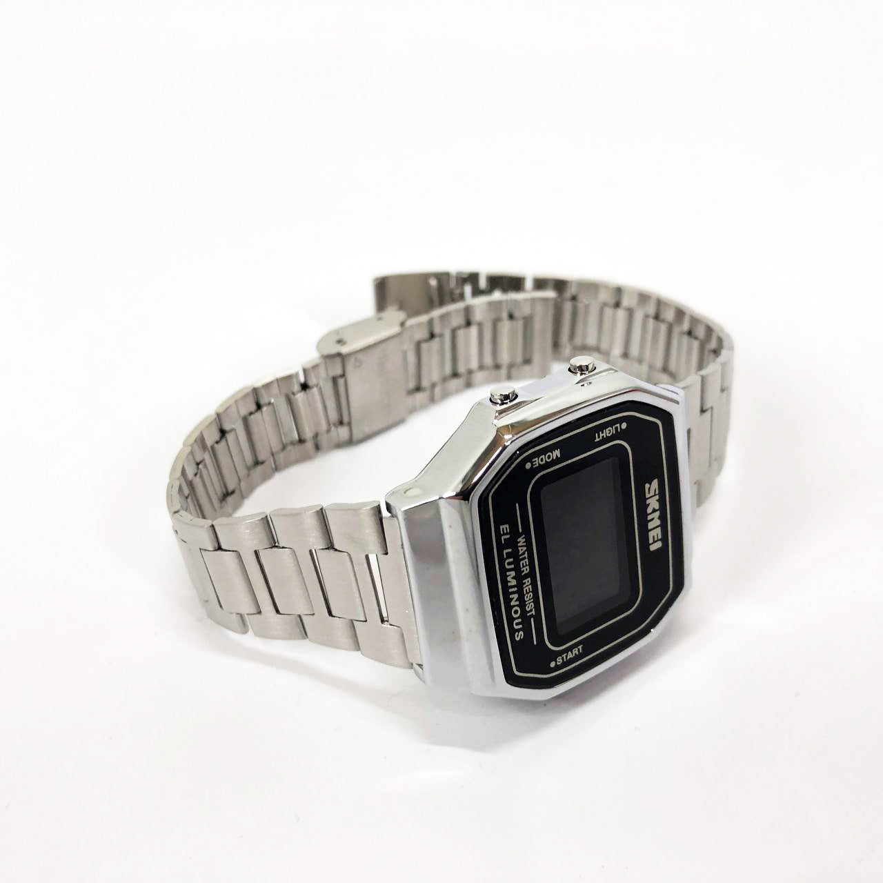 Часы наручные мужские SKMEI 1647SI, армейские часы противоударные, модные мужские часы