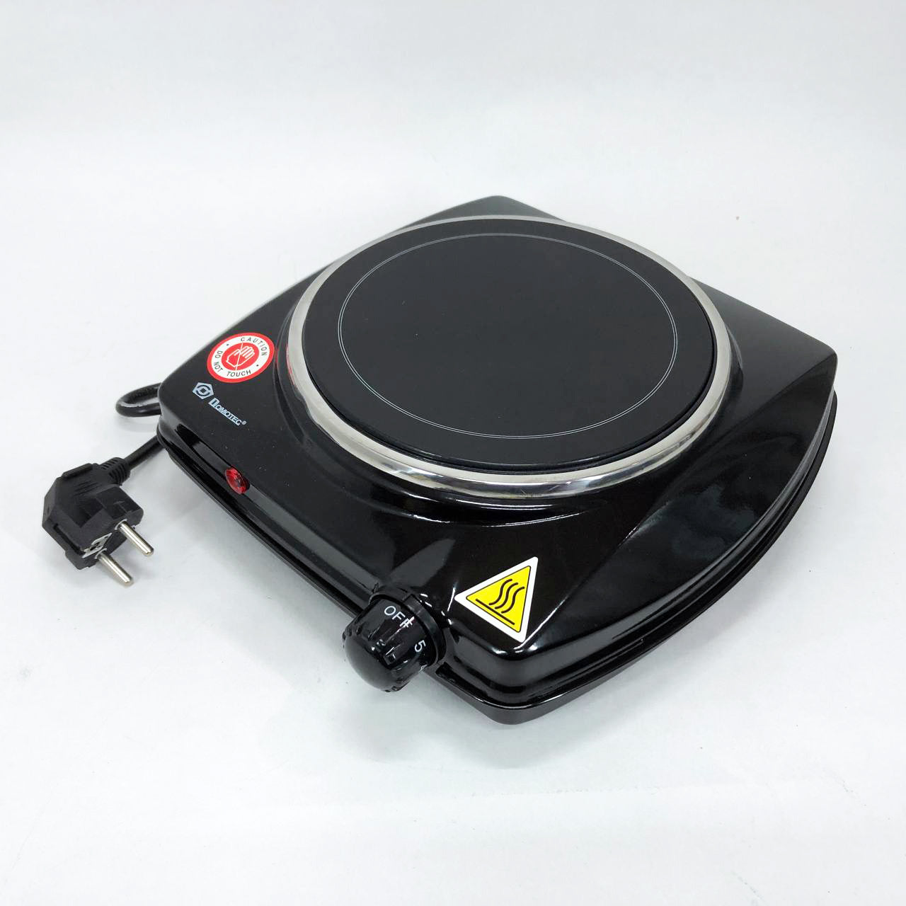 Электроплита настольная DOMOTEC MS-5851 900 Вт, Кухонная плита электро для кухни на 1 конфорку