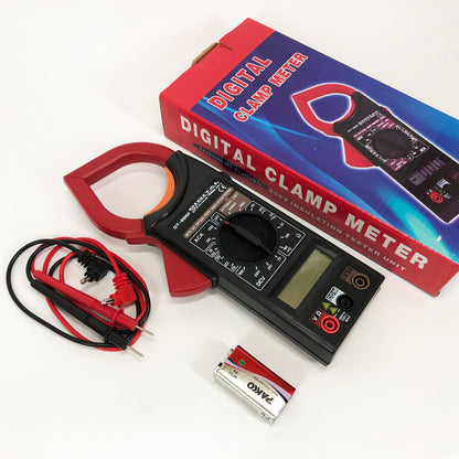 Мультиметр-клещи токоизмерительные цифровые DT-266F, Тестер измерения напряжения, Качественный мультиметр