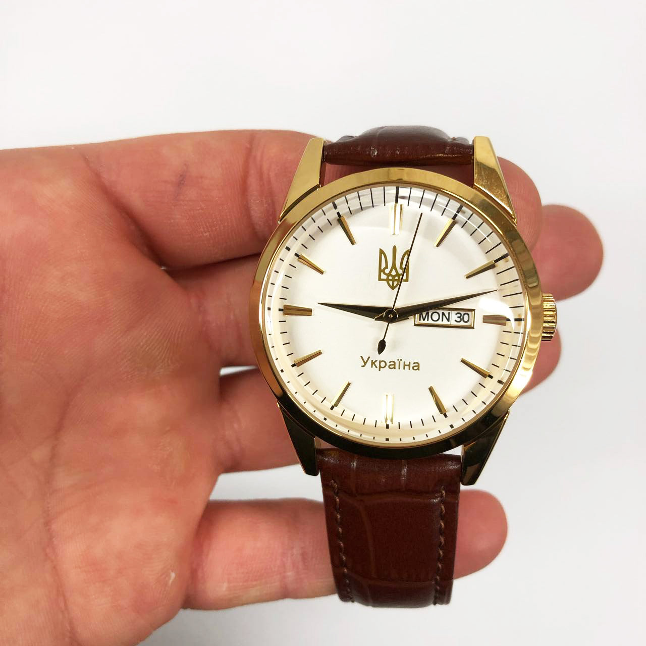 Часы наручные мужские SKMEI 3709/9073GDWT-B, Стильные повседневные мужские кварцевые часы