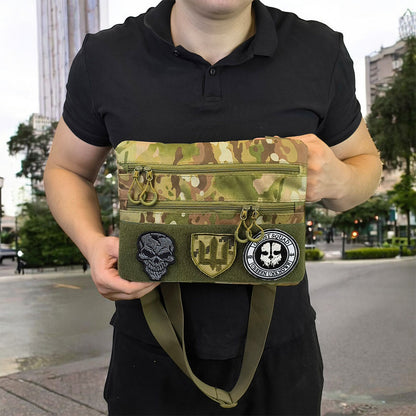 Мужская тактическая сумка барсетка, Рюкзак мужской военный тактический, Нагрудная сумка кобура