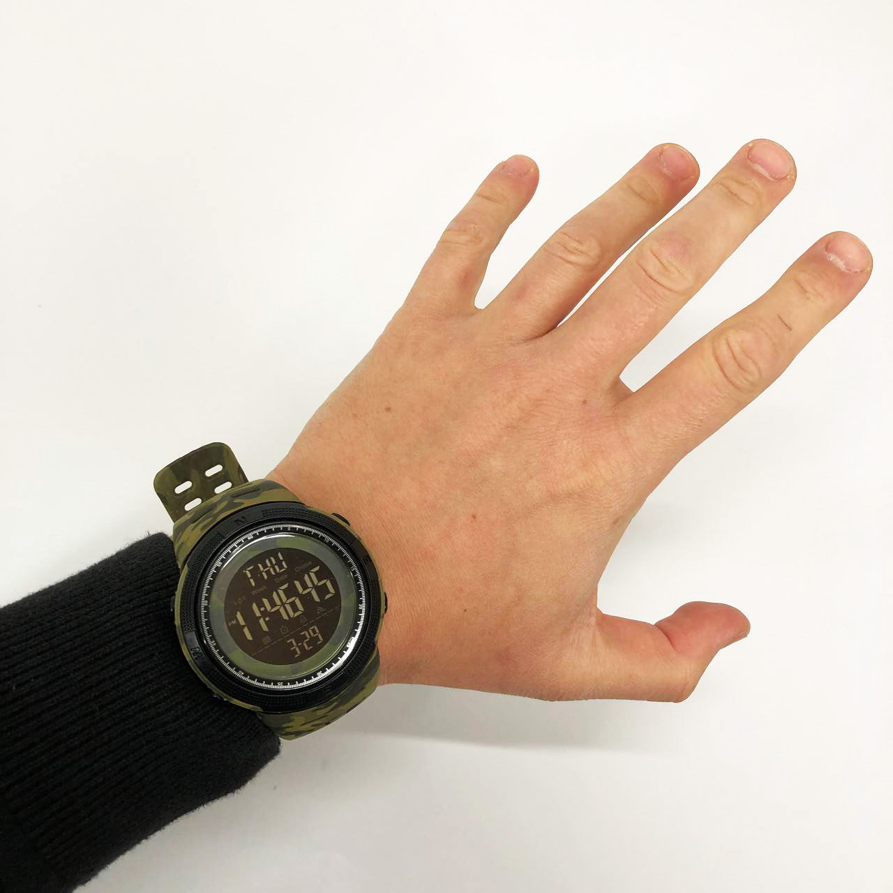 Годинник наручний чоловічий SKMEI 2070CMGN ARMY GREEN CAMO. Колір: зелений камуфляж