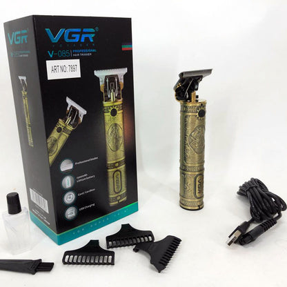 Машинка для стрижки мужская VGR V-085 Электробритва с насадками для бороды Окантовочная машинка