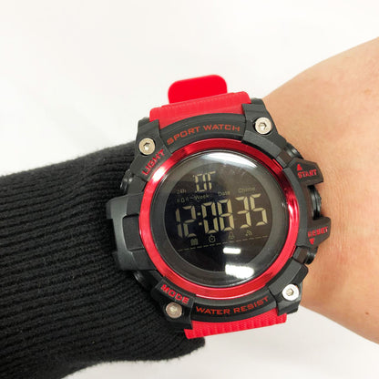 Часы наручные мужские SKMEI 1384RD, мужские тактические часы, противоударные часы, часы спортивные