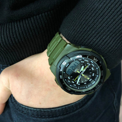 Часы наручные мужские SKMEI 4541/1454AG, Мужские тактические часы, Армейские часы