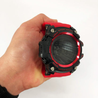 Часы наручные мужские SKMEI 1384RD, мужские тактические часы, противоударные часы, часы спортивные