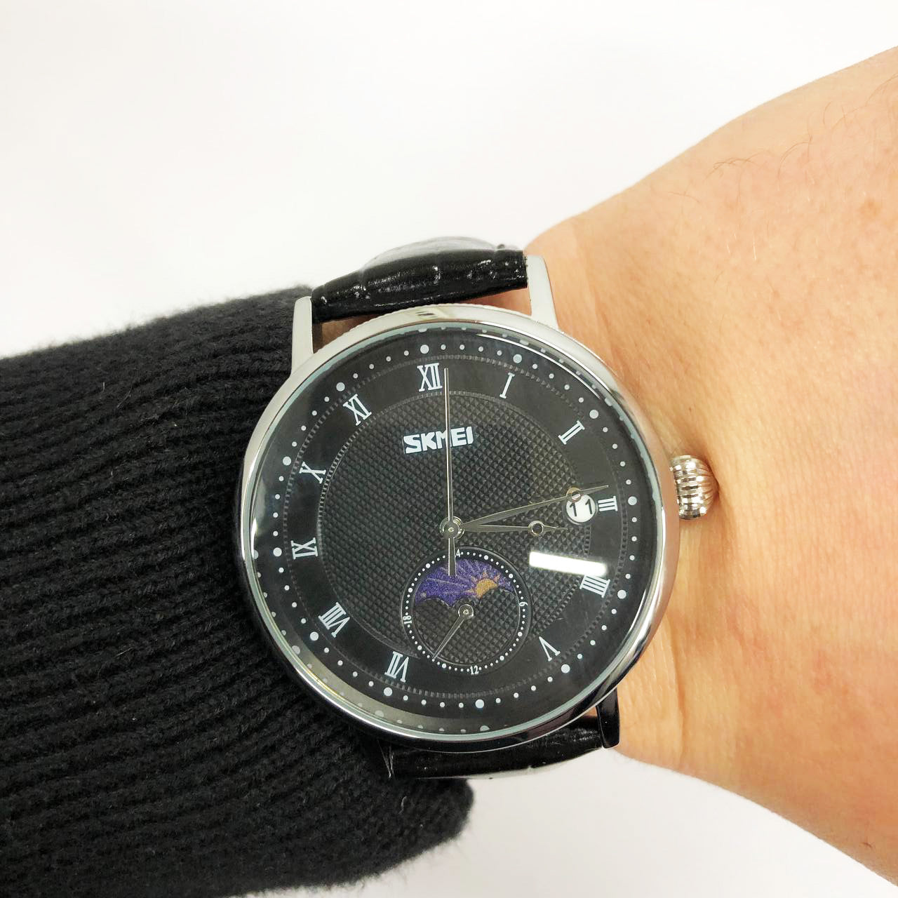 Часы наручные мужские SKMEI 9308BKBK, оригинальные мужские часы, фирменные спортивные часы