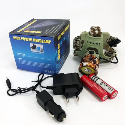 Фонарь налобный CH-108-T6+COB(white+red), сверхмощный налобный фонарь, светодиодный фонарь на лоб