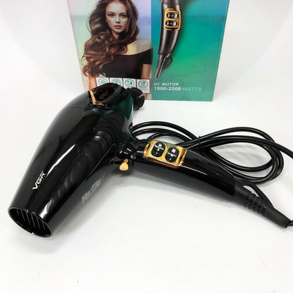 Мощный электрический профессиональный фен для волос VGR V-423 1800-2200W, Женский фен для волос