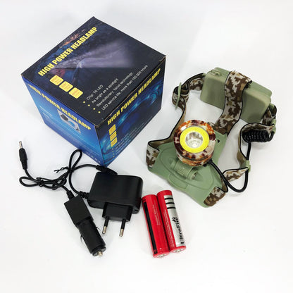 Фонарь налобный CH-108-T6+COB(white+red), сверхмощный налобный фонарь, светодиодный фонарь на лоб