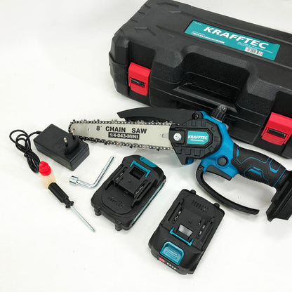 Ручна пилка з шиною, Легка акумуляторна пилка для обрізання гілок, Міні ланцюгова пилка