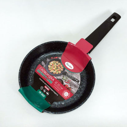Сковорода с индукцией 20 см Con Brio СВ-2029 антипригарное покрытие можно мыть в посудомоечной машине