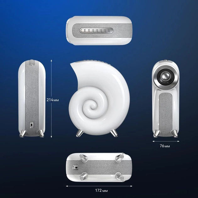 Ночник INSPIRE N70 APP 6W 2000 mAh, зарядное устройство с подсветкой и встроенным динамиком