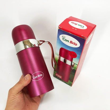 Термос Con Brio CB-381 Gold 0,35л, Термос для питної води, Якісний термос для дому.