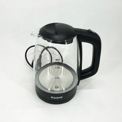 Электрочайник Magio MG-505, чайник прозрачный с подсветкой, стильный электрический чайник