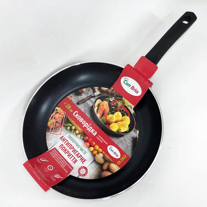 Сковорода 28 см Con Brio СВ-2822 FULL INDUCTION, Сковорода с толстым дном, качественная на плиту