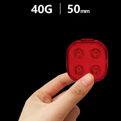 Велосипедный фонарь задний габаритный FY-328, Велофонарь с функцией стоп-сигнала, Водонепроницаемый