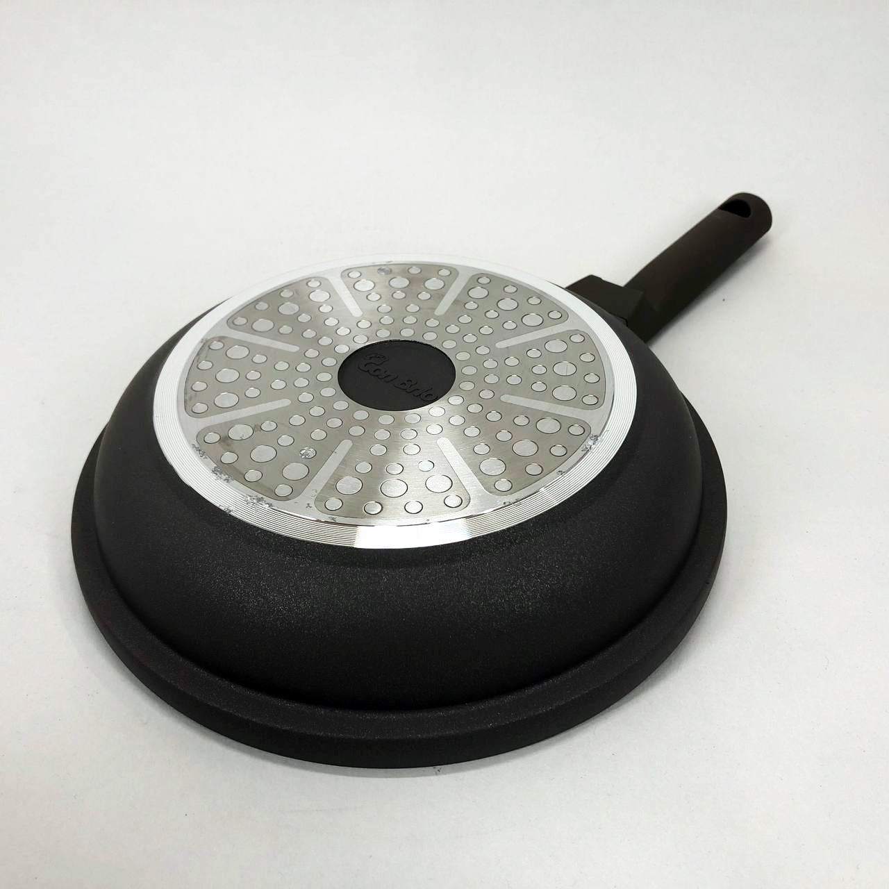 Сковорода Con Brio CB-2026 Eco Granite Premium 20 см, Сковорода для дома качественная. Цвет: серый