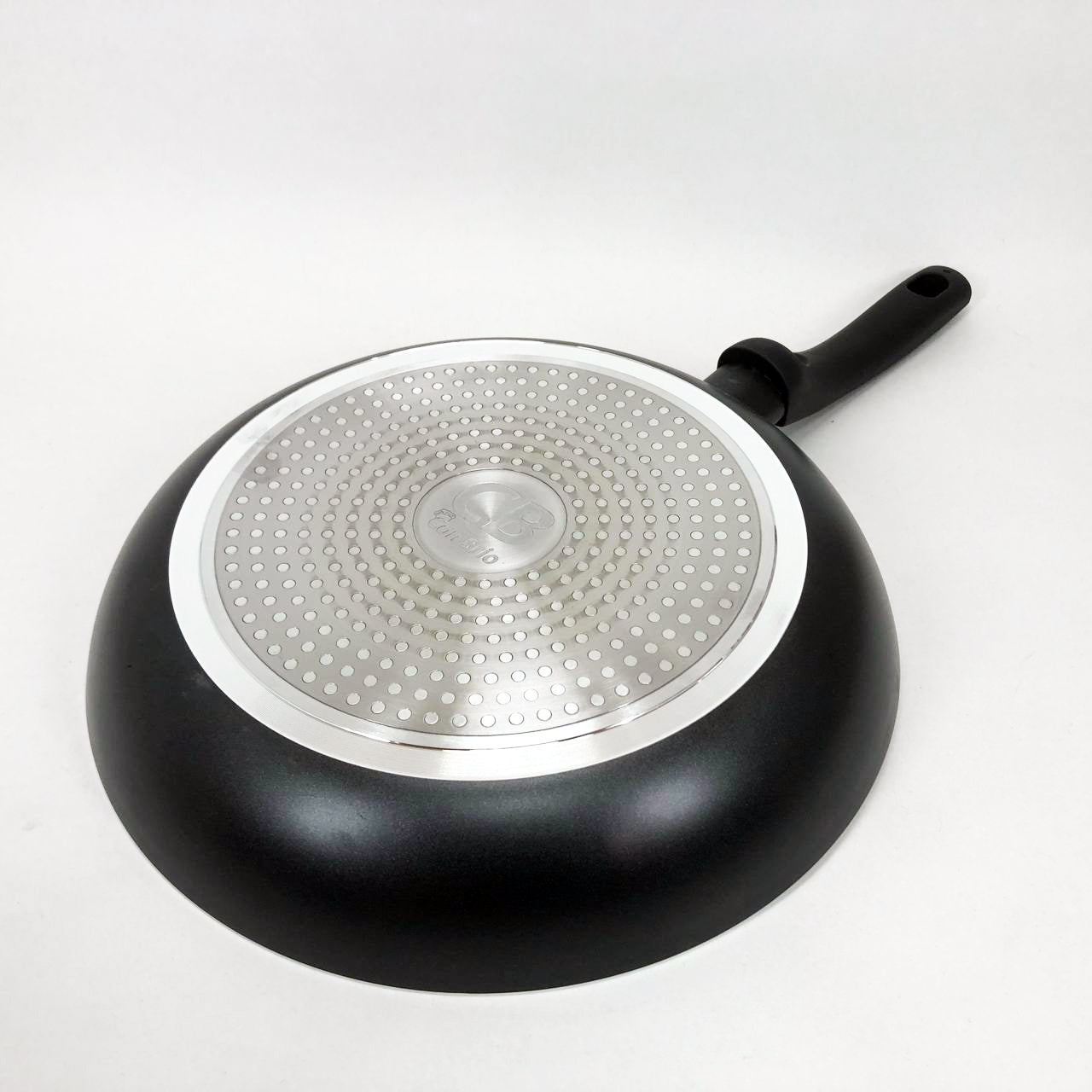 Сковорода 28 см Con Brio СВ-2822 FULL INDUCTION, Сковорода с толстым дном, качественная на плиту