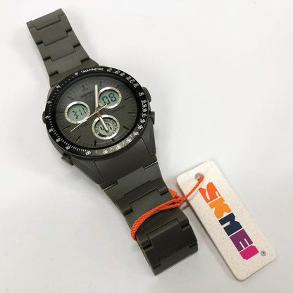 Часы наручные мужские SKMEI 2109GY, армейские часы противоударные, оригинальные мужские часы