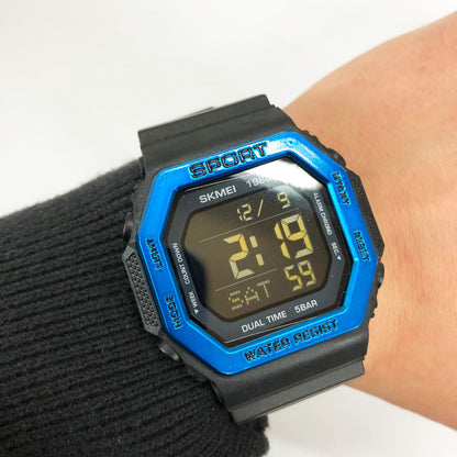 Часы наручные мужские SKMEI 1988BU, оригинальные мужские часы, фирменные спортивные часы