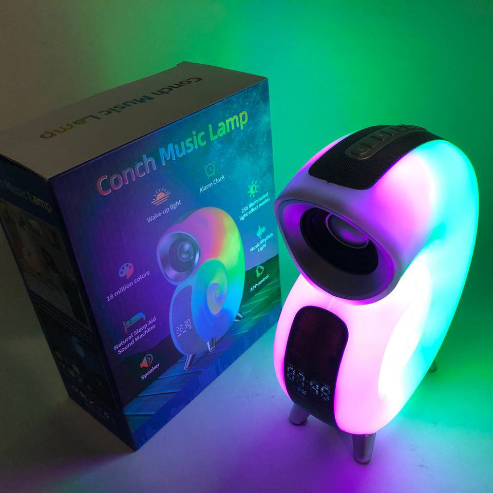 Ночник INSPIRE N70 APP 6W 2000 mAh, зарядное устройство с подсветкой и встроенным динамиком