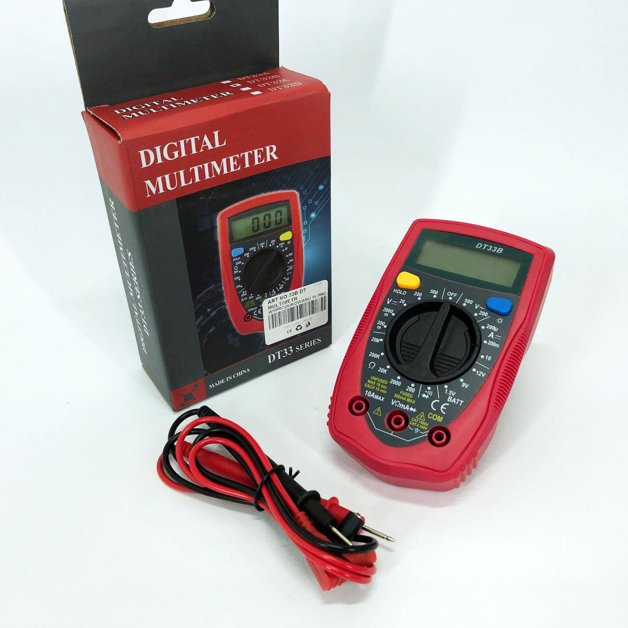 Цифровой Мультиметр 33 B DT DIGITAL токовые клещи тестер, мультиметр амперметр, тестер напряжения
