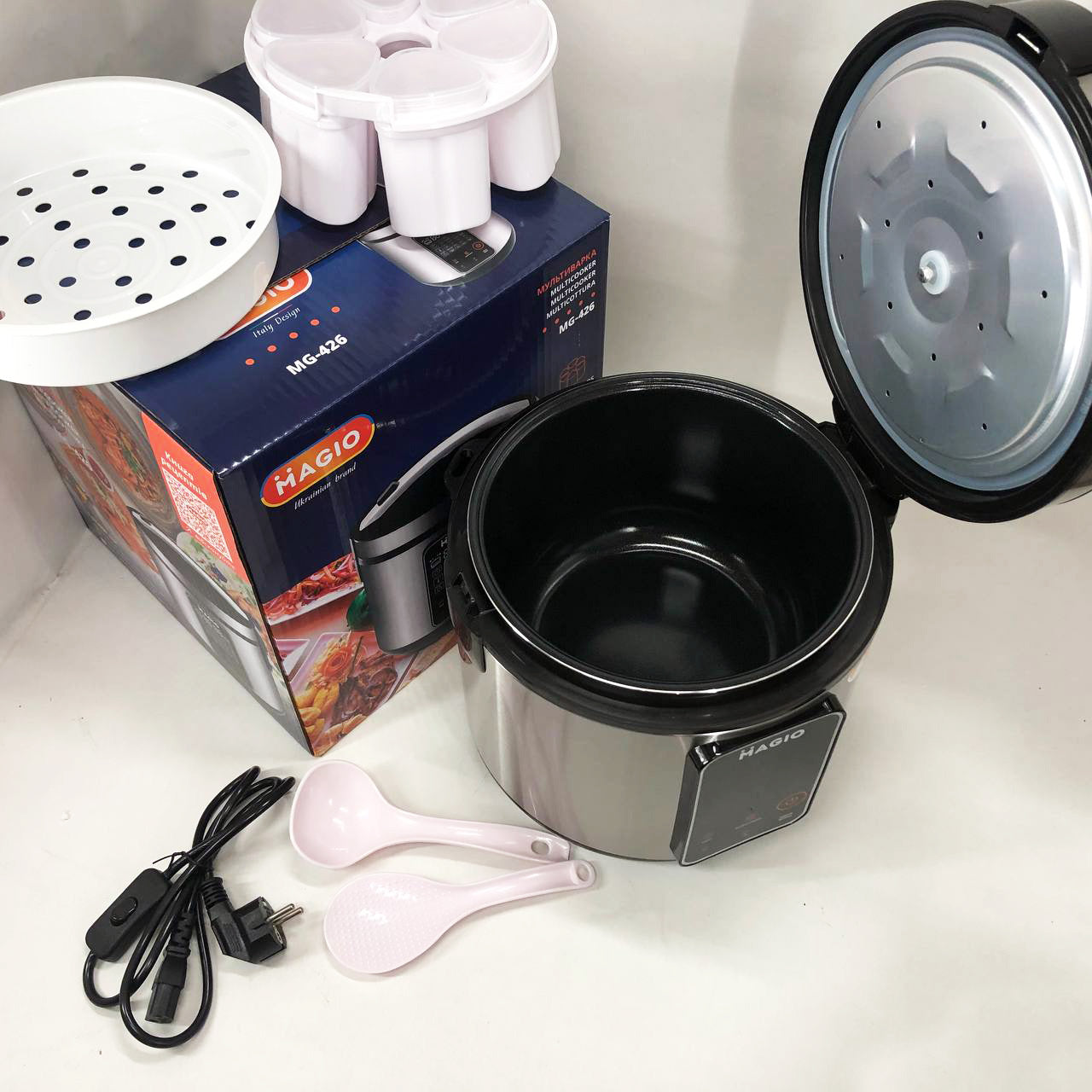 Мультиварка MAGIO MG-426, многофункциональная мультиварка, качественная мультиварка