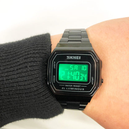 Часы наручные мужские SKMEI 1647BK, оригинальные мужские часы, противоударные часы для военнослужащих