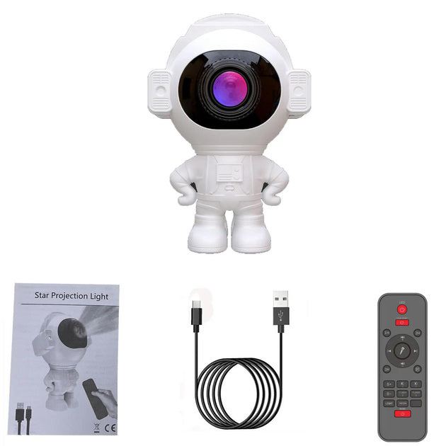 Звездный 3D проектор Astronaut, Лазерный проектор звездного неба космос Проектор звездного неба в комнату