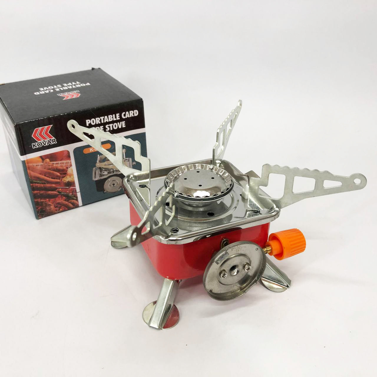 Походная портативная газовая плита, Миниатюрная газовая горелка, Таганок портативный туристический