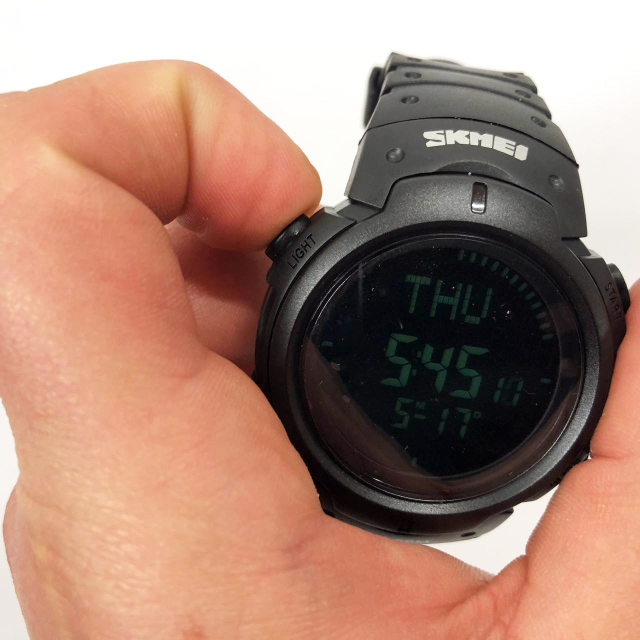 Часы наручные мужские SKMEI 1231BK, брендовые мужские часы, модные мужские часы. Цвет: черный