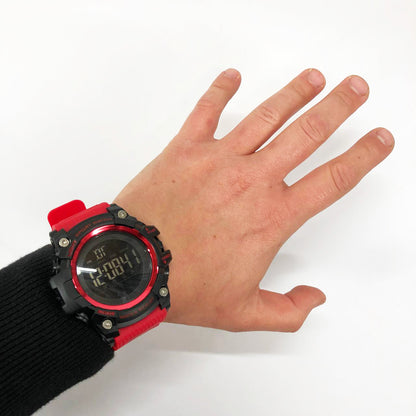 Часы наручные мужские SKMEI 1384RD, мужские тактические часы, противоударные часы, часы спортивные