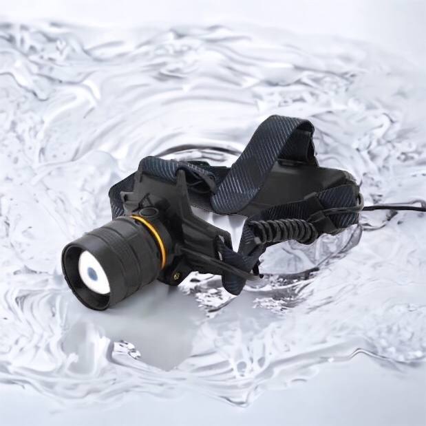 Яркий налобный фонарь Bailong BL-8076-2-GT100, Фонарь аккумуляторный для рыбалки, Фонарь на голову