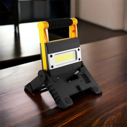 Фонарь-прожектор аккумуляторный BL MS 8006 7858 ручной, аккумуляторный кемпинговый фонарь, лампа