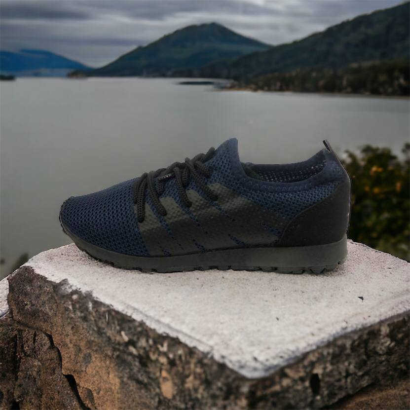 Кроссовки лето сетка мужские 40 размер | Текстильные кроссовки сеткой | Модель 41373. Цвет: синий