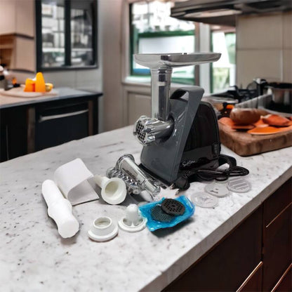 Мясорубка Suntera SMG-5421B 1800 Вт, мясорубка электрическая для мяса, мясорубка для домашней колбасы