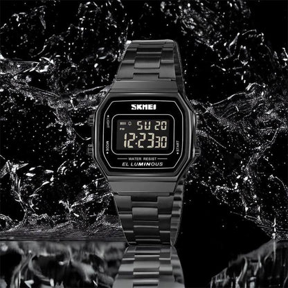 Часы наручные мужские SKMEI 1647BK, оригинальные мужские часы, противоударные часы для военнослужащих