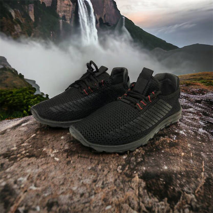 Тонкі кросівки М'які чоловічі кросівки | 40 Розмір. Кросівки з тканини, що дихають. Модель 45112. Колір: темний 