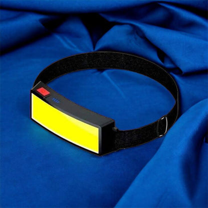 Налобный фонарик яркий рассеивающий для СТО Bailong BL-F007-COB, 3 режима, водостойкий, зарядка от USB