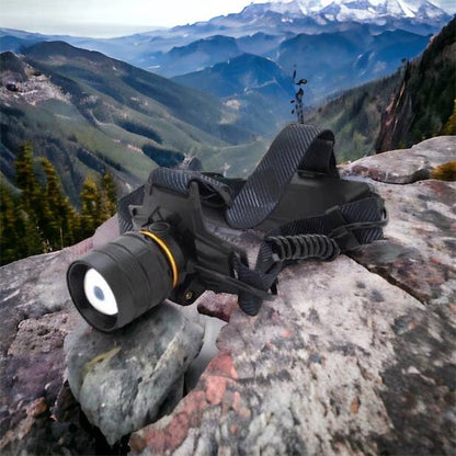 Яркий налобный фонарь Bailong BL-8076-2-GT100, Фонарь аккумуляторный для рыбалки, Фонарь на голову
