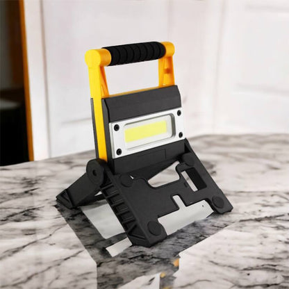 Фонарь-прожектор аккумуляторный BL MS 8006 7858 ручной, аккумуляторный кемпинговый фонарь, лампа