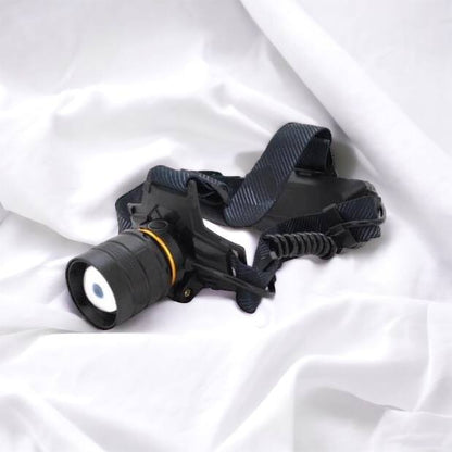 Яркий налобный фонарь Bailong BL-8076-2-GT100, Фонарь аккумуляторный для рыбалки, Фонарь на голову