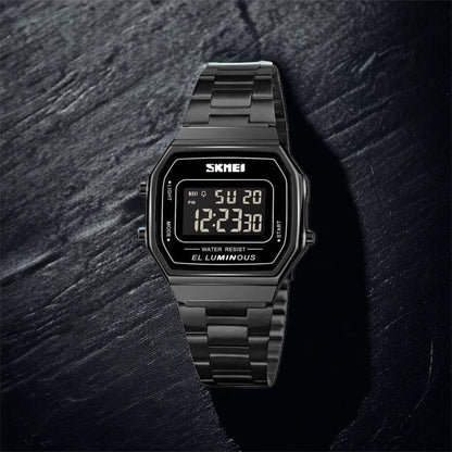 Часы наручные мужские SKMEI 1647BK, оригинальные мужские часы, противоударные часы для военнослужащих