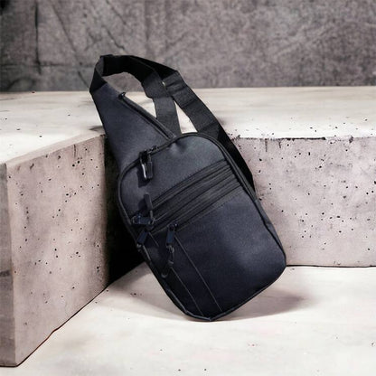 Качественная тактическая сумка с кобурой, мужская сумка черная из кордури мессенджер, Тактический мессенджер